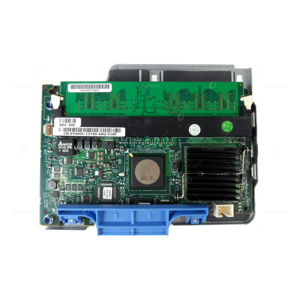 TU005 DELL PERC 5I PCI-E SAS RAID CONTROLLER - 0TU005